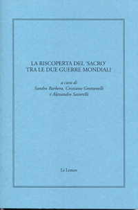 Copertina della pubblicazione: La riscoperta del sacro Copertina della pubblicazione: La riscoperta del sacro